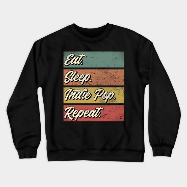 Indie pop music fan gift for lover . Perfect present for mother dad friend him or her Crewneck Sweatshirt by SerenityByAlex